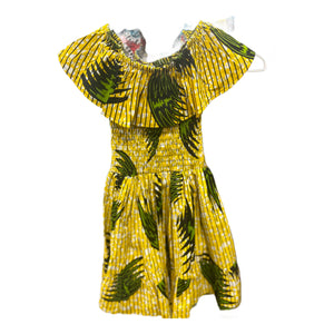 ELLA African prints maxi dress for kids