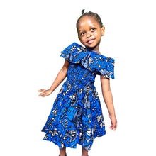 Load image into Gallery viewer, ELLA African prints maxi dress for kids
