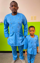 Load image into Gallery viewer, Obasi Adults &amp; Kids Traditional 2 piece sets

